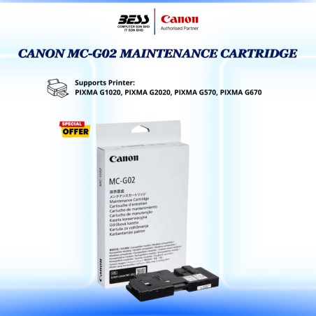 CANON (MC-G02, MC-G01, MC-G04) MAINTENANCE CARTRIDGE