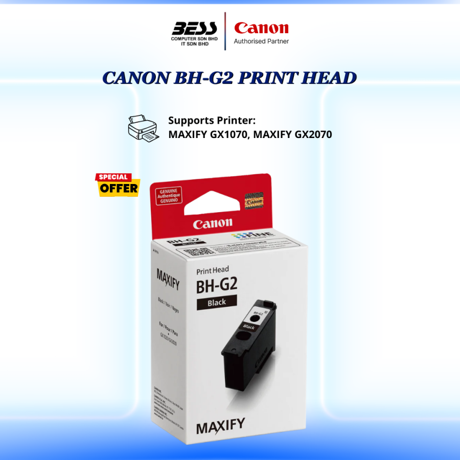 CANON BH-G2 / CH-G2 PRINT HEAD (BLACK/COLOR)