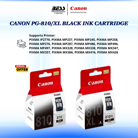 CANON (PG-810 / PG-810XL / CL-811 / CL-811XL) CARTRIDGE