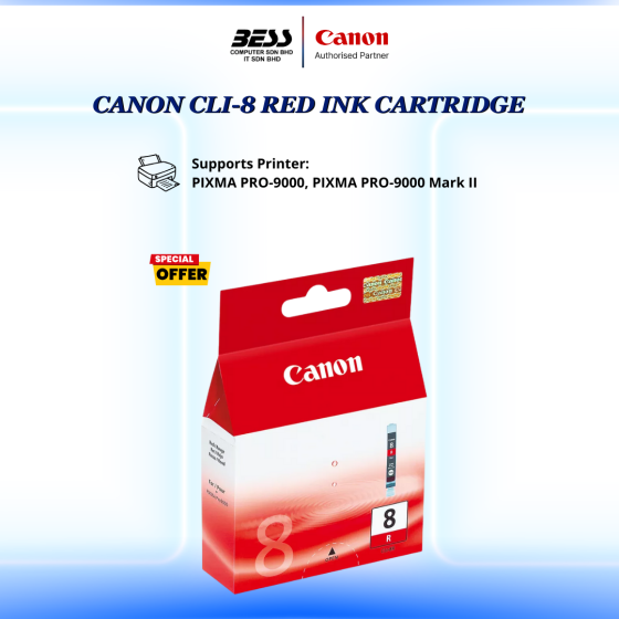 CANON CLI-8 (BK/C/M/Y/PC/PM/R/G) CARTRIDGE