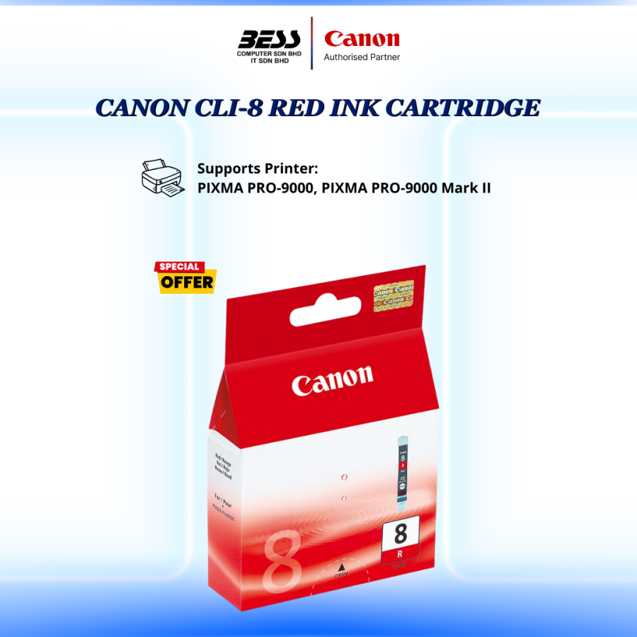 CANON CLI-8 (BK/C/M/Y/PC/PM/R/G) CARTRIDGE