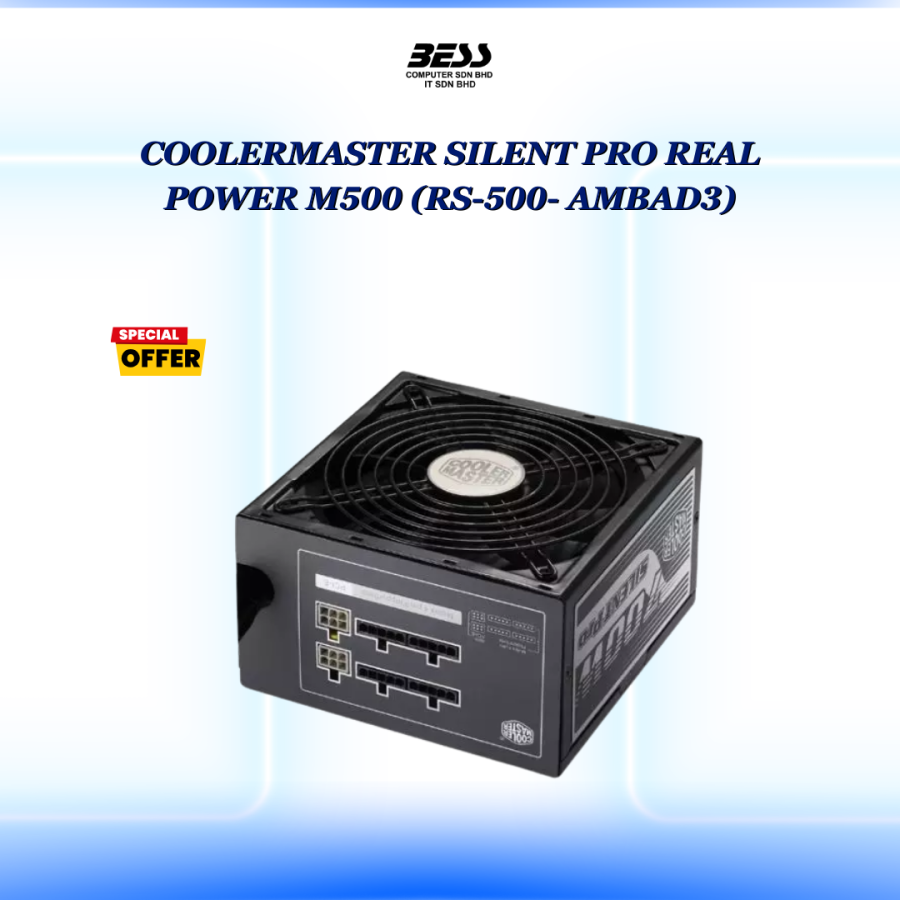 COOLERMASTER SILENT PRO REAL POWER M500 (RS-500- AMBAD3)
