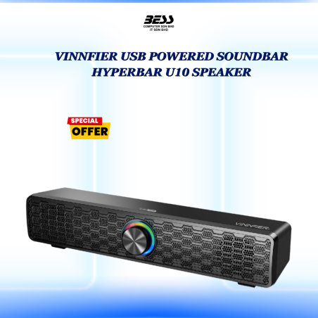 VINNFIER USB POWERED SOUNDBAR HYPERBAR U10 SPEAKER