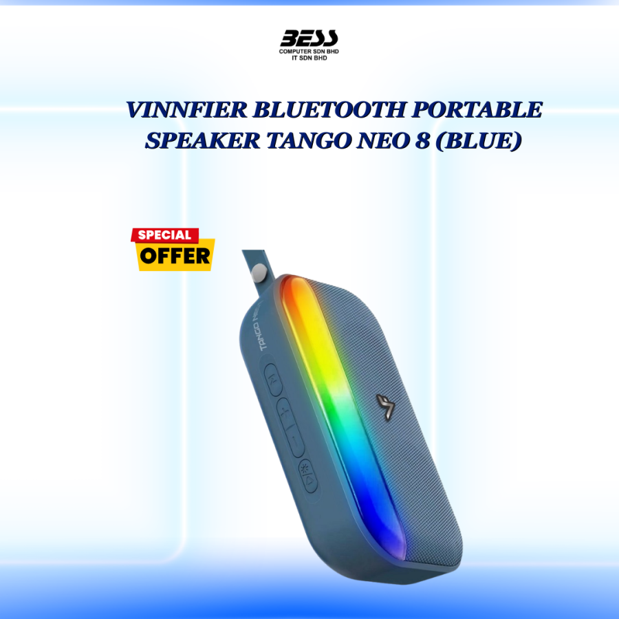 VINNFIER BLUETOOTH PORTABLE SPEAKER TANGO NEO 8