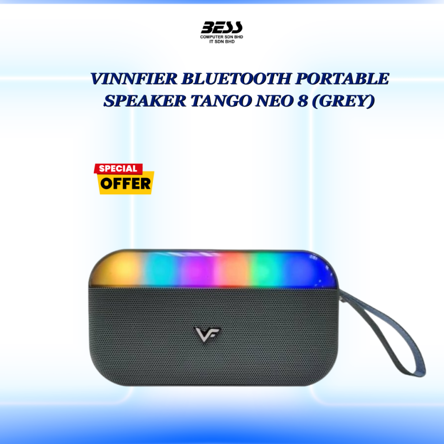 VINNFIER BLUETOOTH PORTABLE SPEAKER TANGO NEO 8
