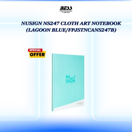 NUSIGN NS247 CLOTH ART NOTEBOOK