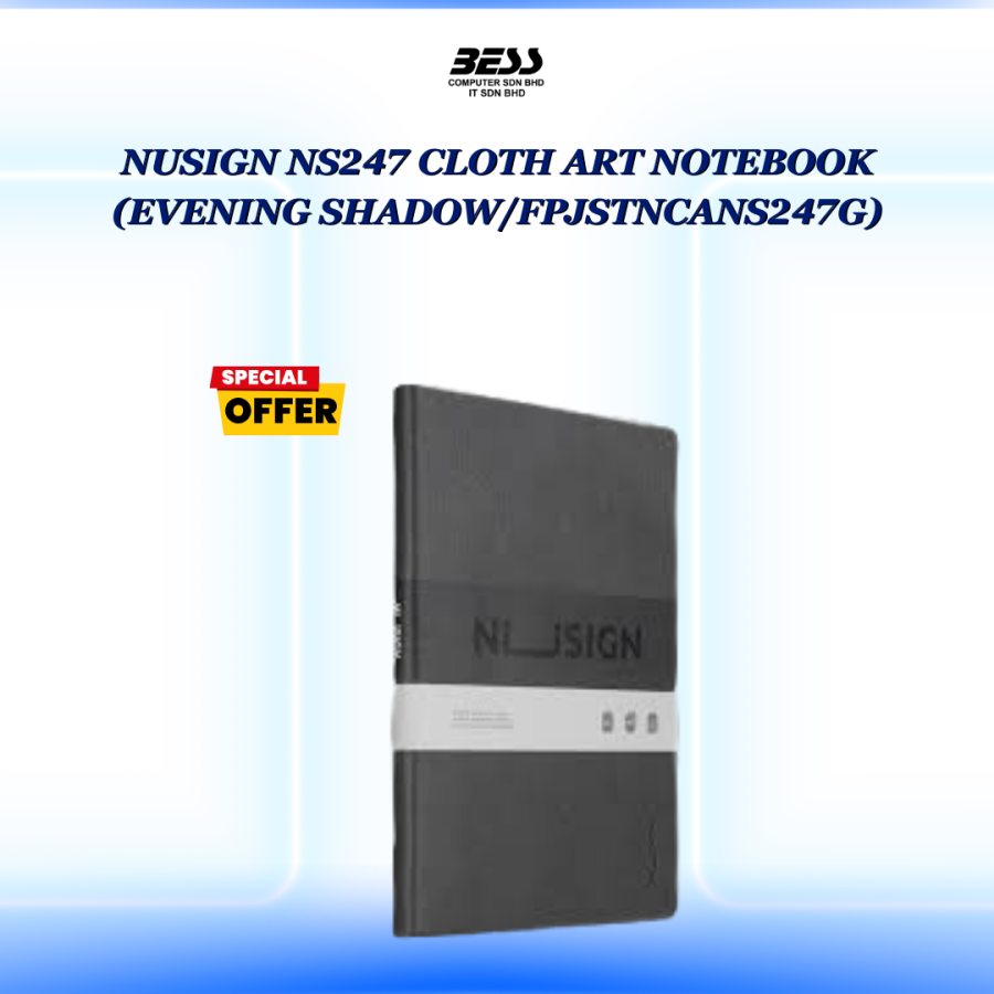 NUSIGN NS247 CLOTH ART NOTEBOOK