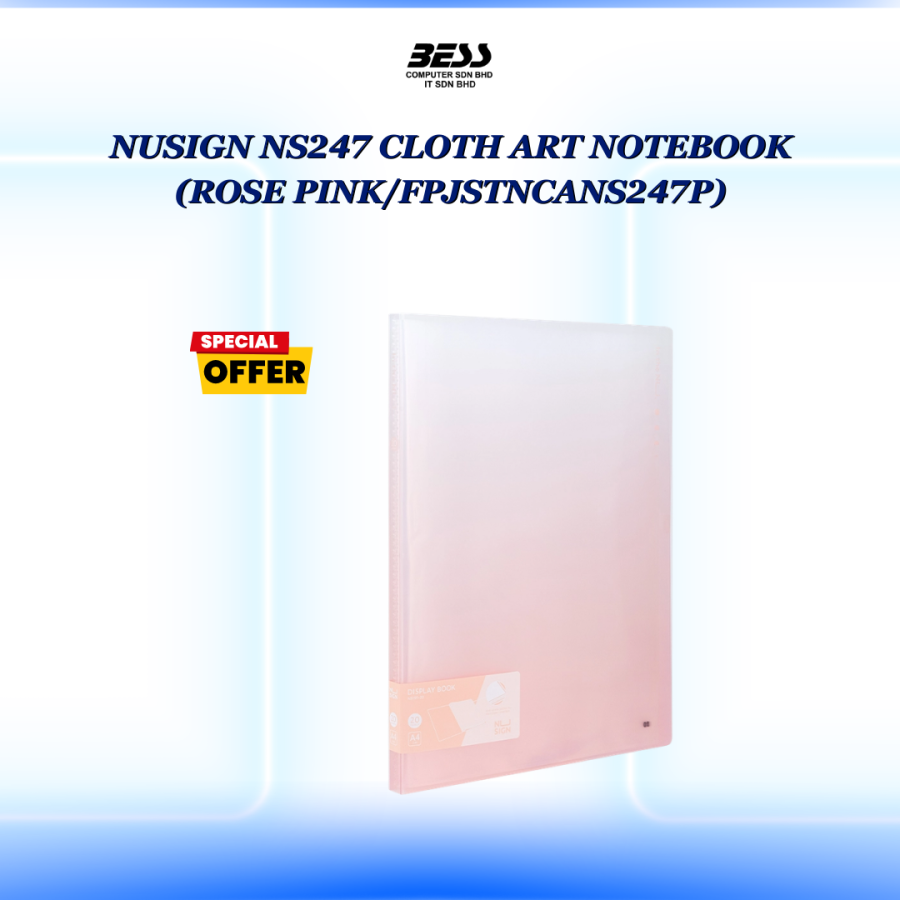 NUSIGN NS247 CLOTH ART NOTEBOOK