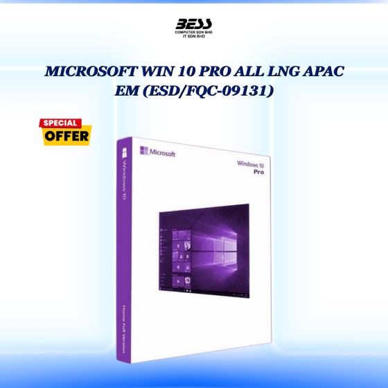 MICROSOFT WIN 10 PRO ALL LNG APAC EM (ESD/FQC-09131)
