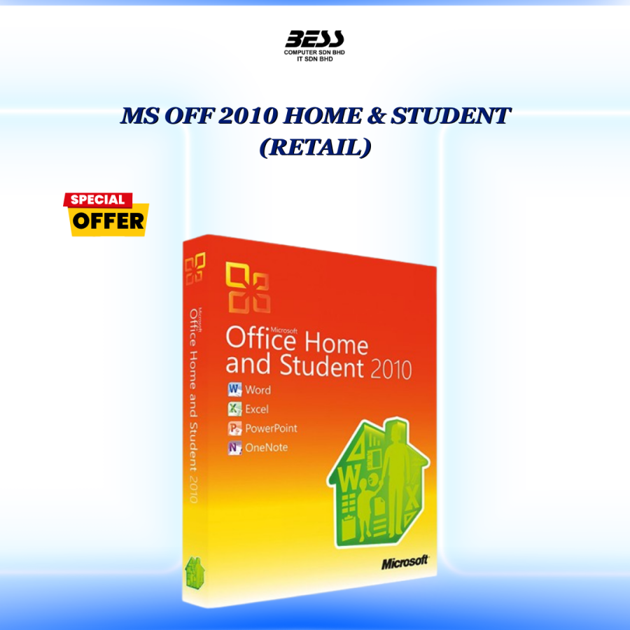 MS OFF 2010 HOME & STUDENT (RETAIL)