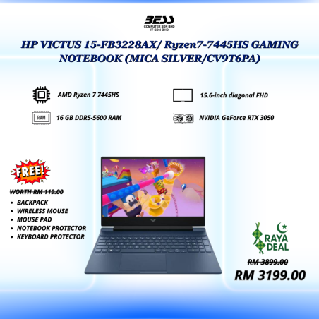 HP VICTUS 15-fb3228AX/ RYZEN7-7445HS
