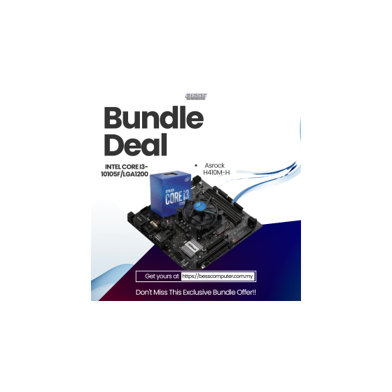 INTEL CORE I3-10105F/LGA1200 PROCESSOR (BX8070110105F)