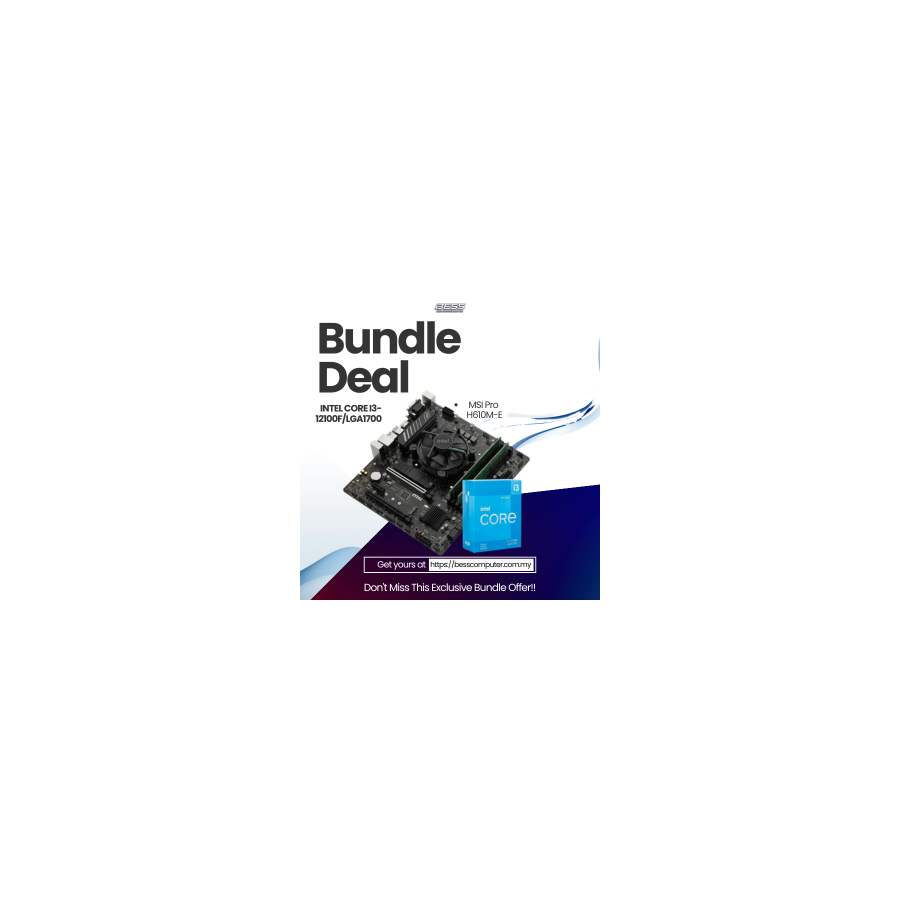 INTEL CORE I3-12100F/LGA1700 PROCESSOR (BX8071512100F)