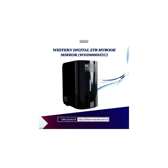 WESTERN DIGITAL 2TB MYBOOK MIRROR (WD20000H2U)