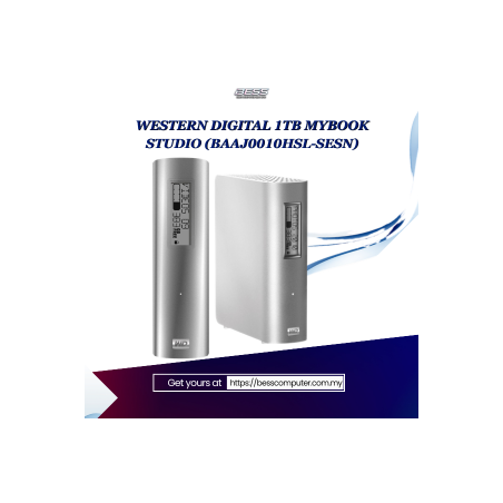 WESTERN DIGITAL 1TB MYBOOK STUDIO (BAAJ0010HSL-SESN)