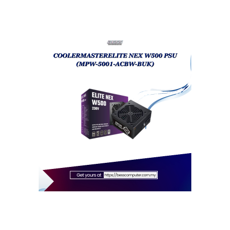 COOLERMASTERELITE NEX W500 PSU (MPW-5001-ACBW-BUK)
