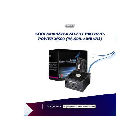 COOLERMASTER SILENT PRO REAL POWER M500 (RS-500- AMBAD3)