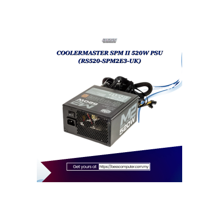 COOLERMASTER SPM II 520W PSU (RS520-SPM2E3-UK)