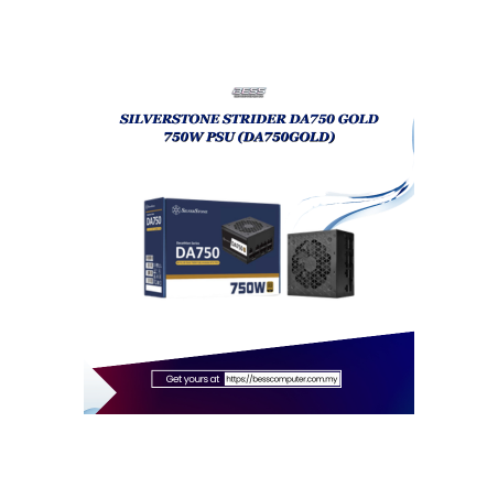 SILVERSTONE STRIDER DA750 GOLD 750W PSU (DA750GOLD)