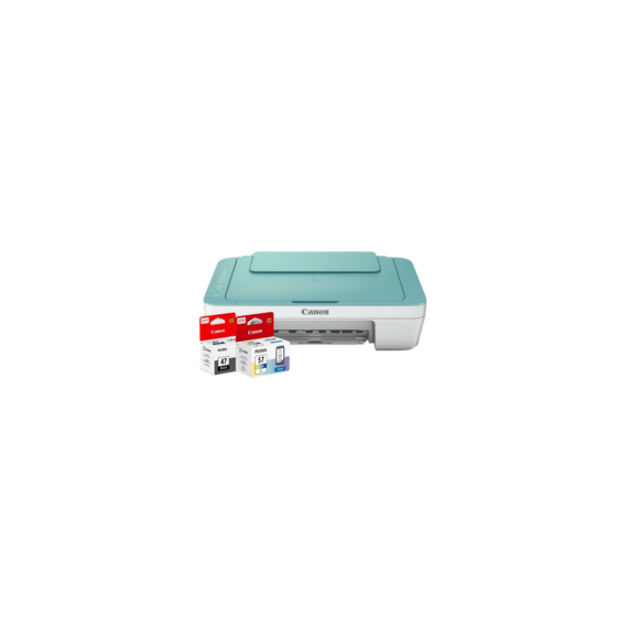 CANON PIXMA E410 AIO PRINTER (GREEN WHITE/1366C081AB)