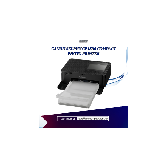 CANON SELPHY CP1500 COMPACT PHOTO PRINTER