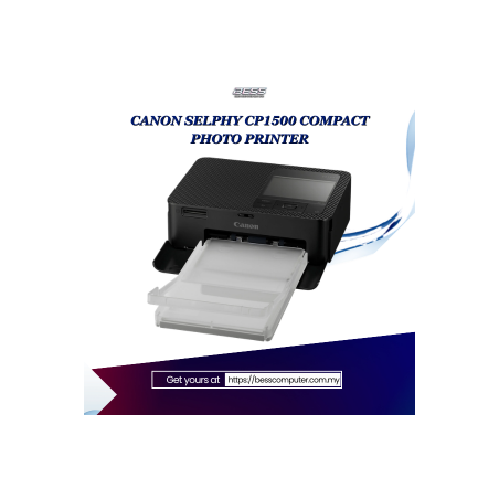 CANON SELPHY CP1500 COMPACT PHOTO PRINTER