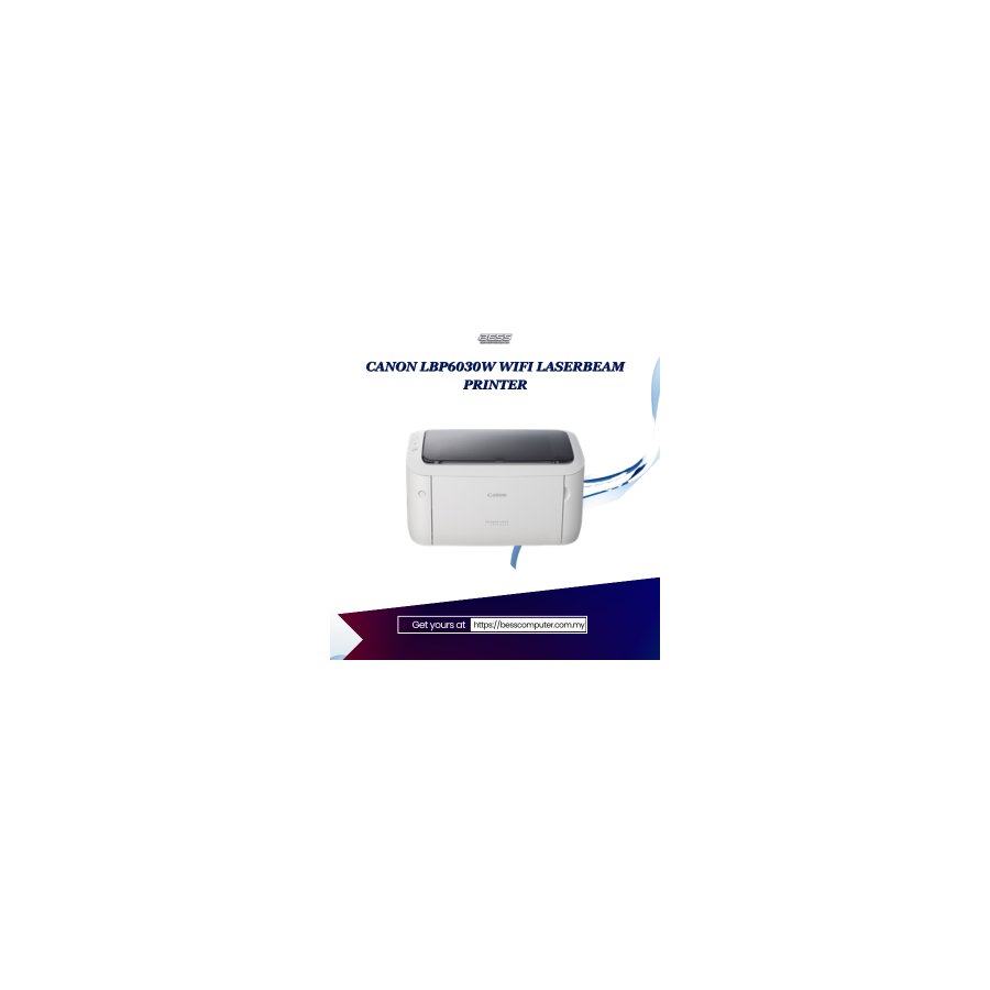 CANON LBP6030W WIFI LASERBEAM PRINTER