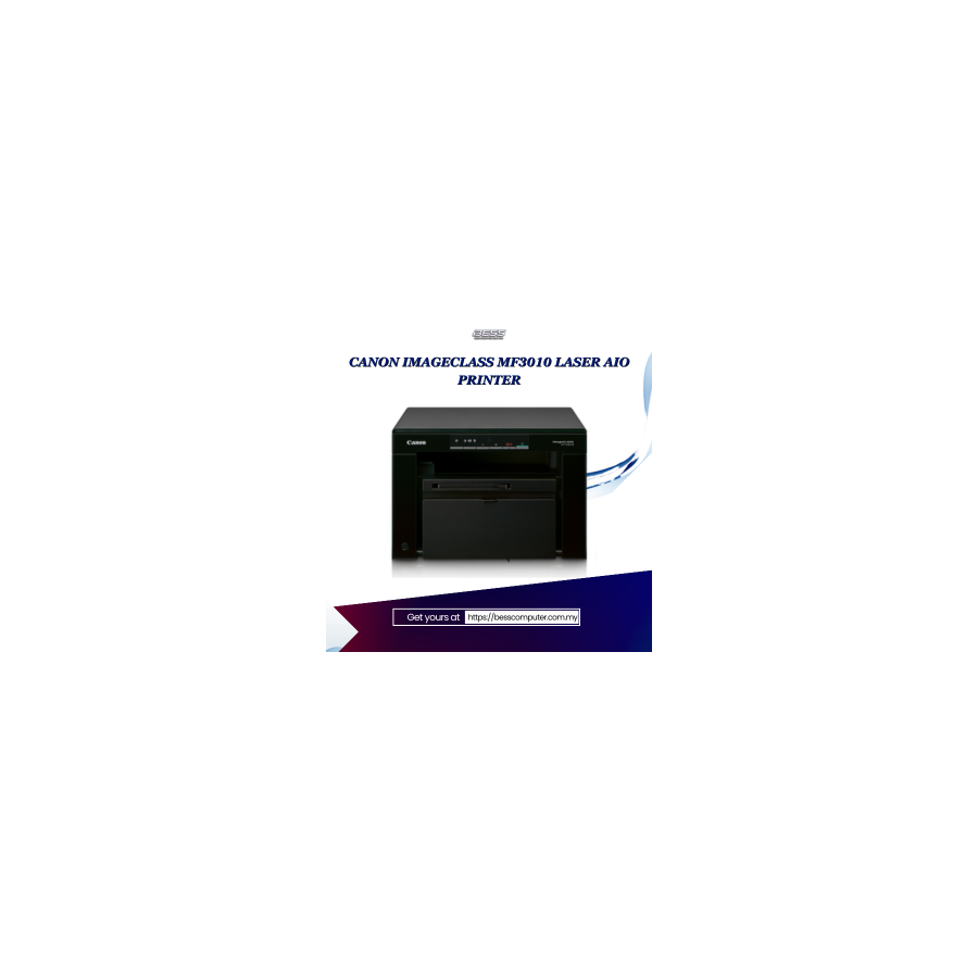 CANON IMAGECLASS MF3010 LASER AIO PRINTER