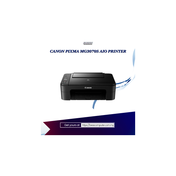 CANON PIXMA MG3070S AIO PRINTER