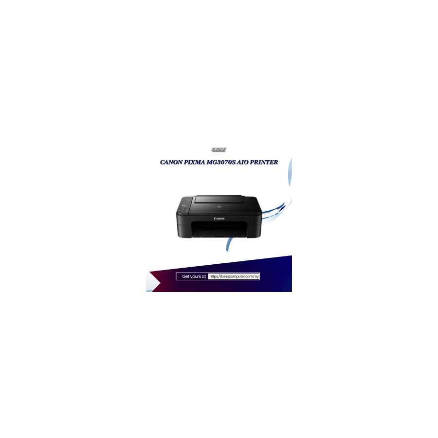 CANON PIXMA MG3070S AIO PRINTER