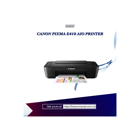 CANON PIXMA E410 AIO PRINTER