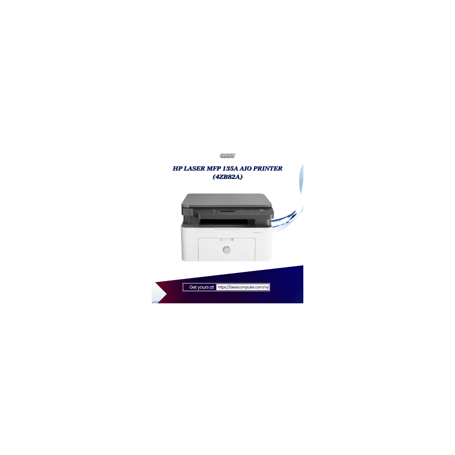 HP LASER MFP 135A AIO PRINTER (4ZB82A)