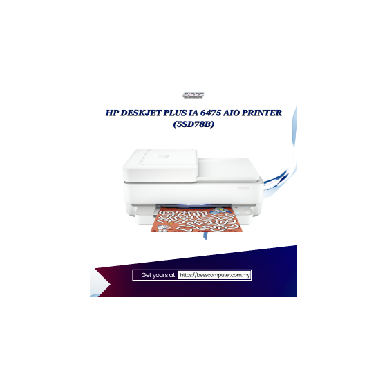 HP DESKJET PLUS IA 6475 AIO PRINTER (5SD78B)