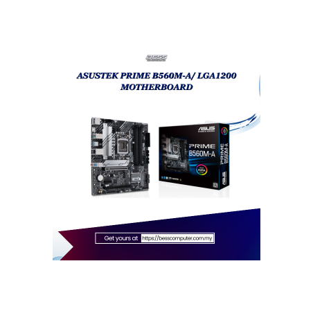 ASUSTEK PRIME B560M-A/ LGA1200 MOTHERBOARD