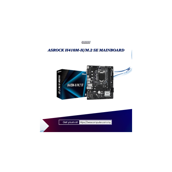 ASROCK H410M-H/M.2 SE MAINBOARD
