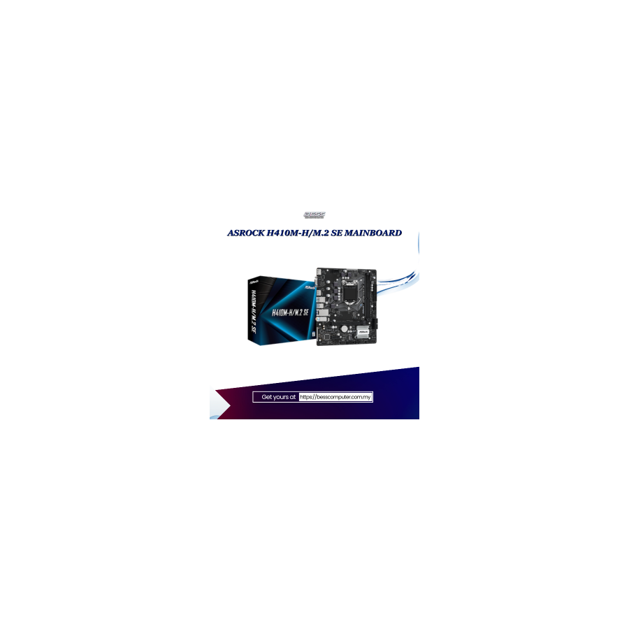 ASROCK H410M-H/M.2 SE MAINBOARD
