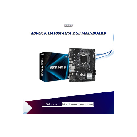 ASROCK H410M-H/M.2 SE MAINBOARD