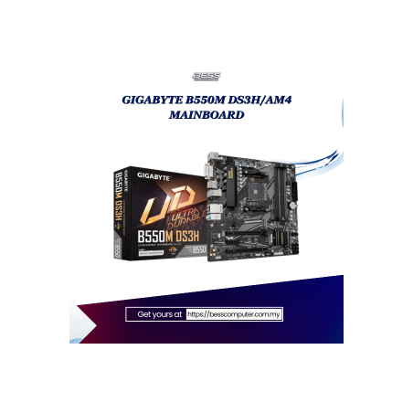 GIGABYTE B550M DS3H/AM4 MAINBOARD