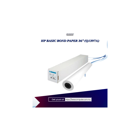 HP BASIC BOND PAPER 36"