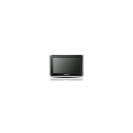 SAMSUNG 10" SPF-107H/1GB DIGITAL PHOTO FRAME