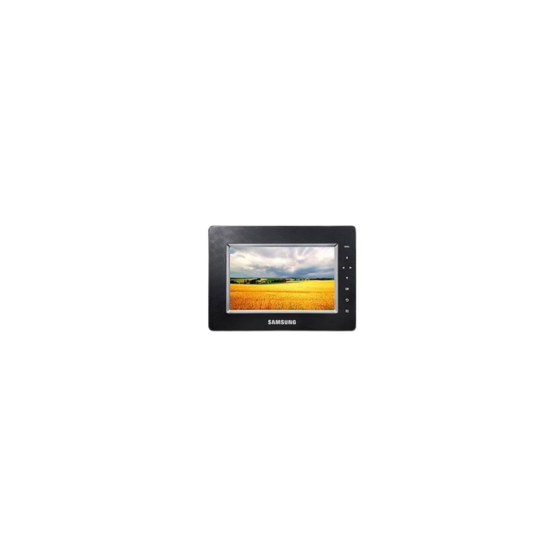 SAMSUNG 8" SPF-85P DIGITAL PHOTO FRAME