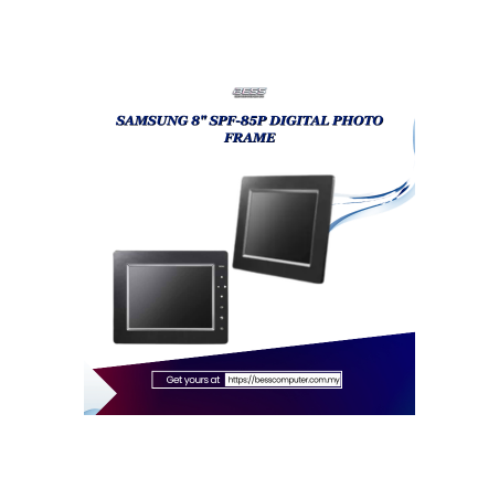 SAMSUNG 8" SPF-85P DIGITAL PHOTO FRAME