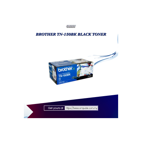 BROTHER TN-150BK BLACK TONER