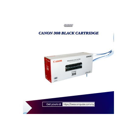 CANON 308 BLACK CARTRIDGE