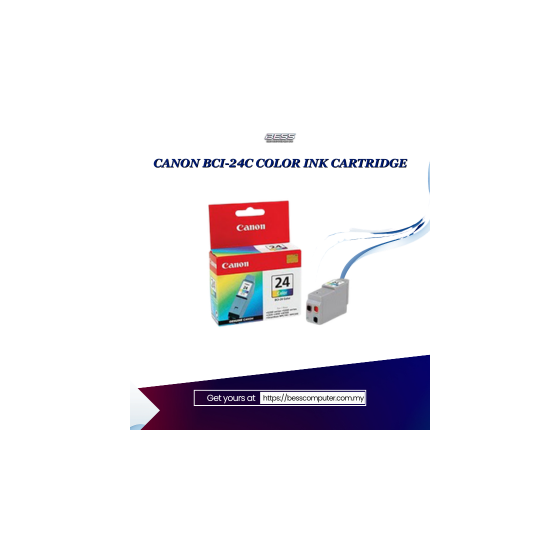 CANON BCI-24C COLOR INK CARTRIDGE