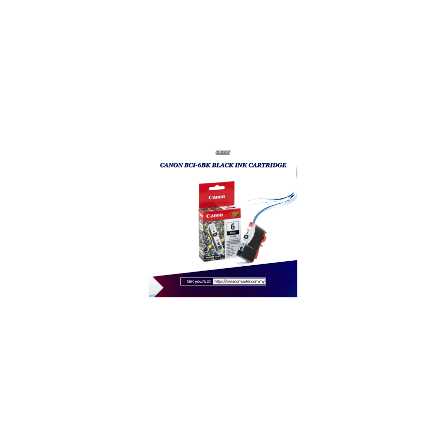 CANON BCI-6BK BLACK INK CARTRIDGE