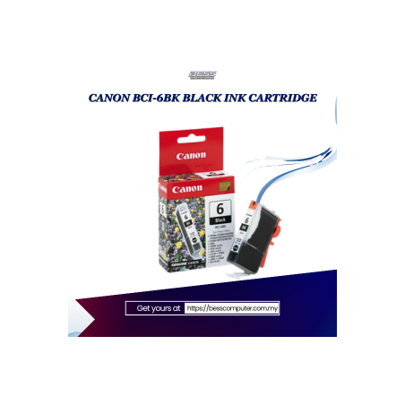 CANON BCI-6BK BLACK INK CARTRIDGE