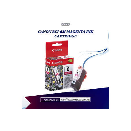 CANON BCI-6M MAGENTA INK CARTRIDGE