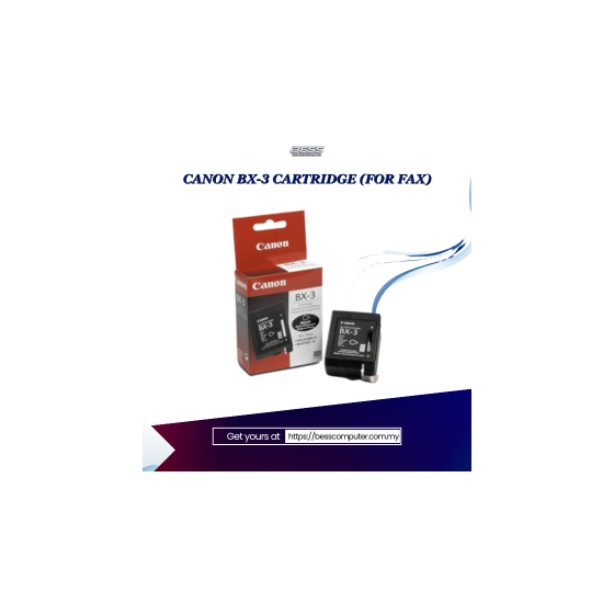 CANON BX-3 CARTRIDGE (FOR FAX)