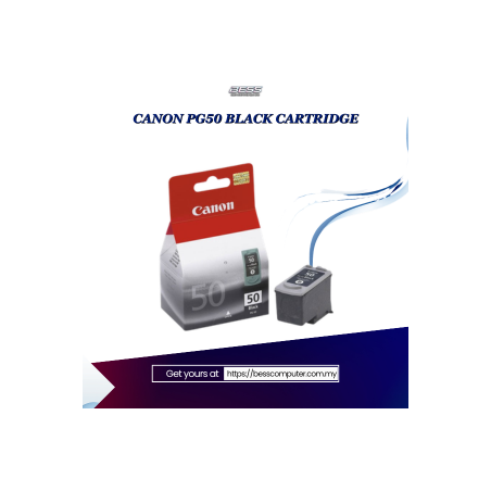 CANON PG50 BLACK CARTRIDGE